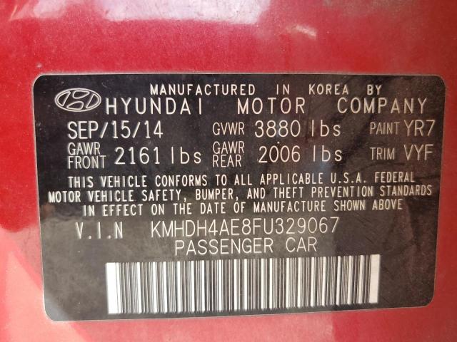 2015 HYUNDAI ELANTRA SE KMHDH4AE8FU329067