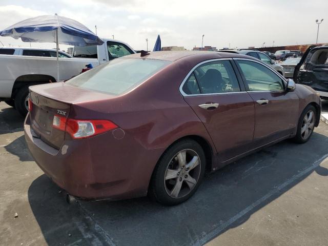 ACURA TSX 2010 maroon  gas JH4CU2F61AC030549 photo #4