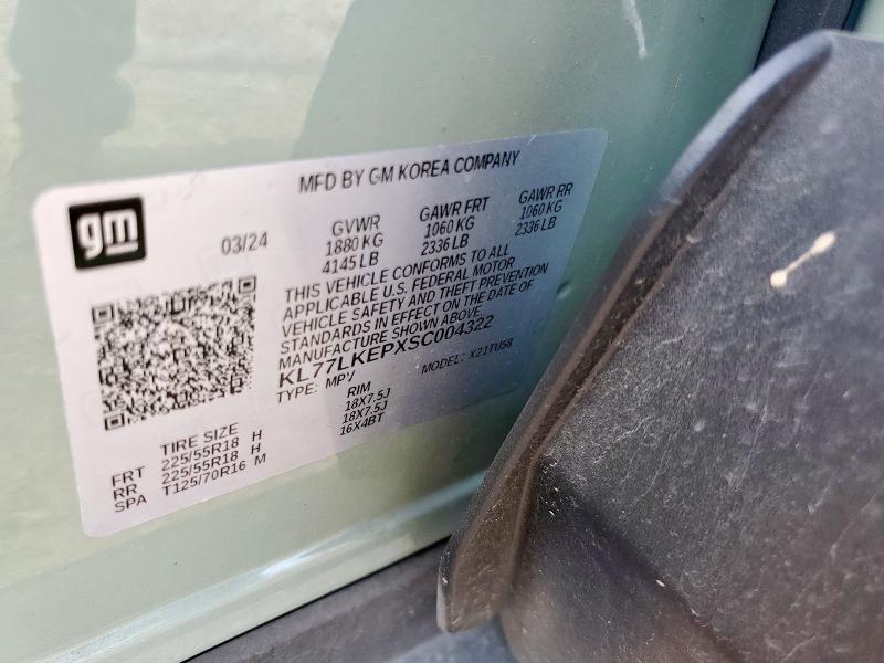 2025 CHEVROLET TRAX ACTIV KL77LKEPXSC004322