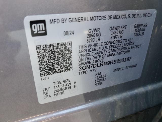 2024 CHEVROLET EQUINOX 2L 3GN7DLRR9RS293187