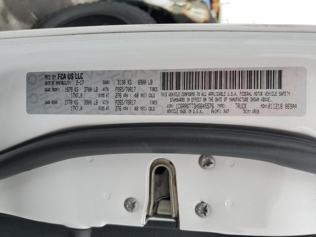 2017 RAM 1500 SLT 1C6RR6TT3HS645576