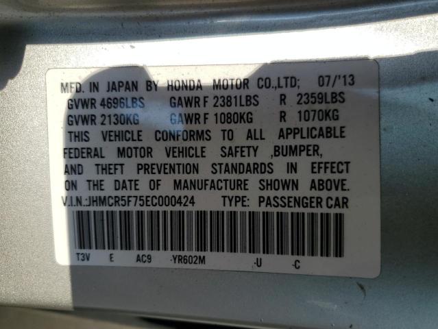 2014 HONDA ACCORD PLU - JHMCR5F75EC000424