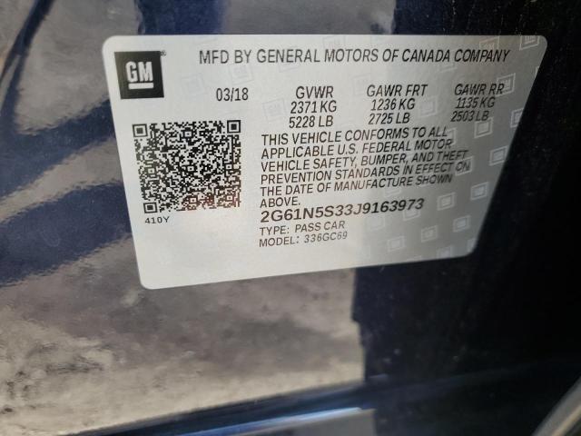2018 CADILLAC XTS LUXURY 2G61N5S33J9163973