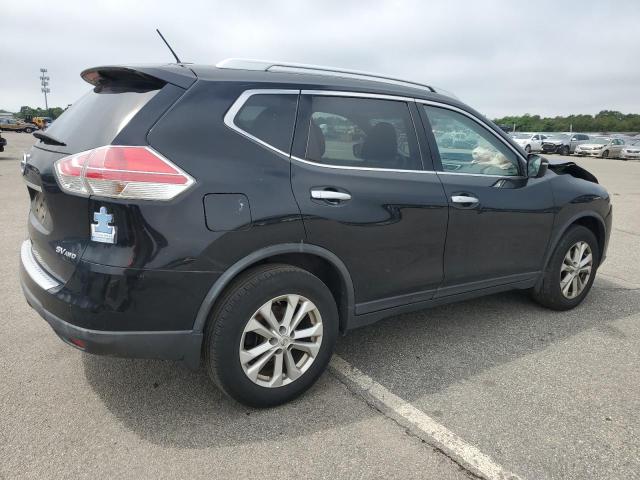 NISSAN ROGUE S 2015 black  gas KNMAT2MV1FP514386 photo #4