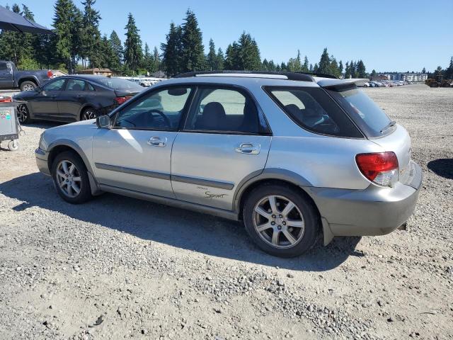 SUBARU IMPREZA OU 2005 silver  gas JF1GG68505G818135 photo #3