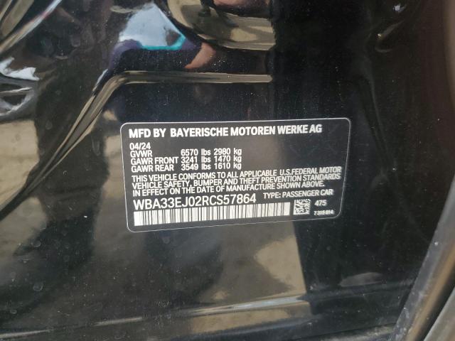 2024 BMW 760 XI WBA33EJ02RCS57864