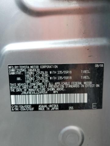 2018 TOYOTA RAV4 SE JTMJFREV4JJ249554