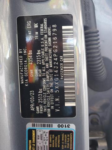 2023 KIA K5 LXS - 5XXG14J24PG216798