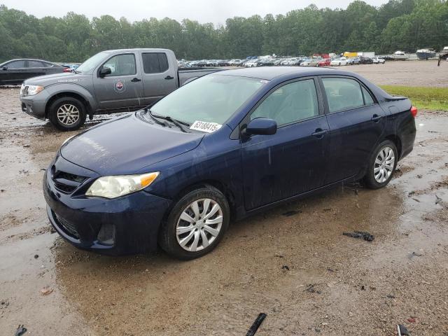 TOYOTA COROLLA BA 2012 blue  gas 2T1BU4EE2CC873090 photo #1