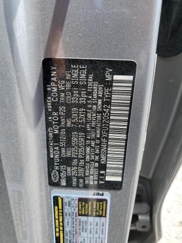 2015 HYUNDAI SANTA FE G KM8SN4HFXFU120542