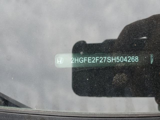 2025 HONDA CIVIC LX 2HGFE2F27SH504268