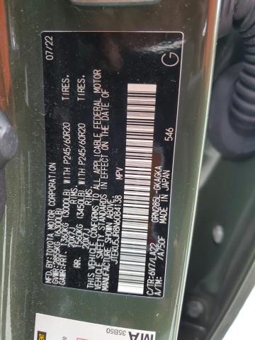 2022 TOYOTA 4RUNNER LI JTEKU5JR8N6084138