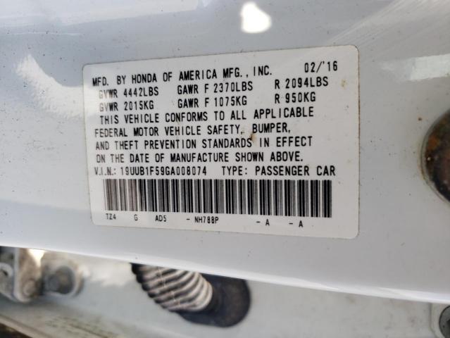 2016 ACURA TLX TECH 19UUB1F59GA008074