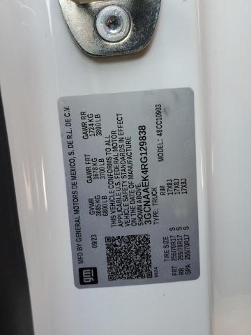 2024 CHEVROLET SILVERADO 3GCNAAEK4RG129838