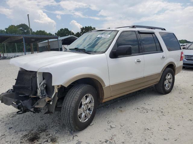 FORD EXPEDITION 2011 white  flexible fuel 1FMJU1J53BEF38704 photo #1