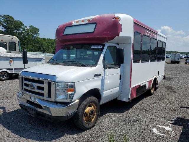 FORD ECONOLINE 2017 white cutaway gas 1FDEE3FS2HDC29376 photo #3