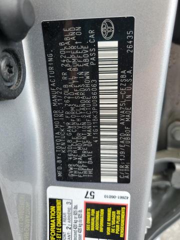 2023 TOYOTA CAMRY SE N 4T1G11BK3PU086063