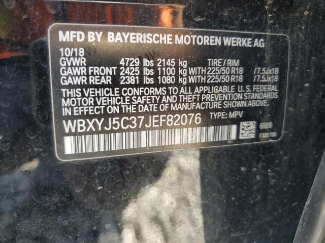 2018 BMW X2 XDRIVE2 - WBXYJ5C37JEF82076
