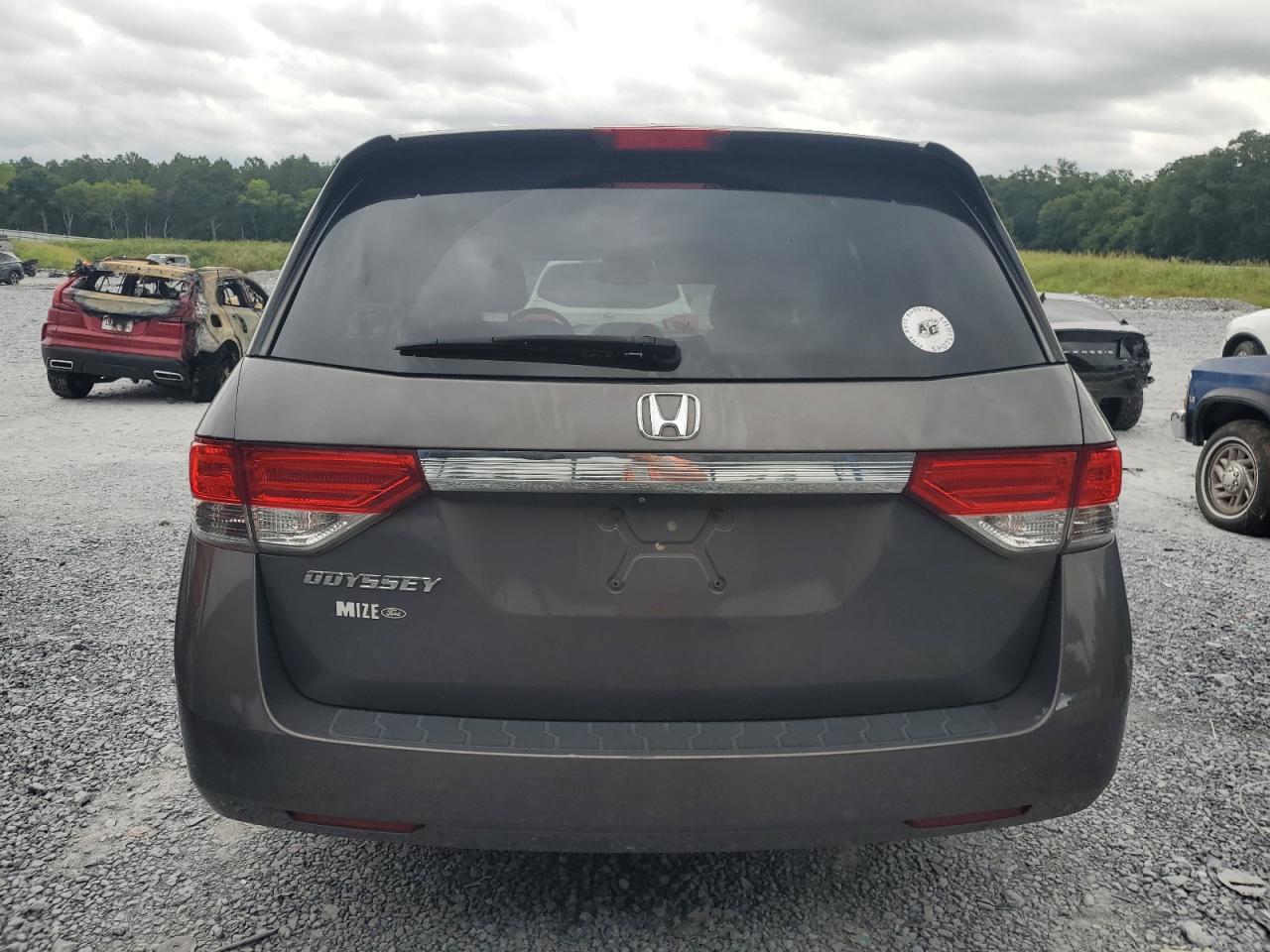 Lot #3215175600 2014 HONDA ODYSSEY EXL