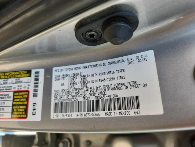 2021 TOYOTA TACOMA DOU - 3TYAX5GN1MT017556