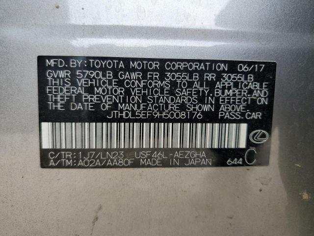 2017 LEXUS LS 460L JTHDL5EF9H5008176