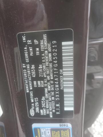 2015 KIA OPTIMA LX 5XXGM4A71FG450219