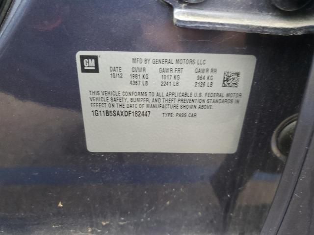 2013 CHEVROLET MALIBU LS - 1G11B5SAXDF182447