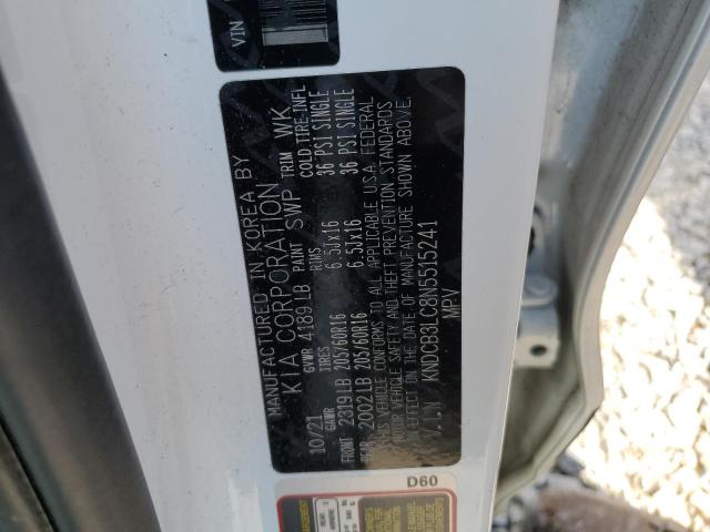 2022 KIA NIRO LX KNDCB3LC8N5515241