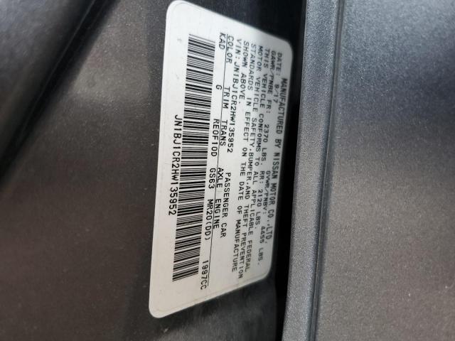 2017 NISSAN ROGUE SPOR - JN1BJ1CR2HW135952