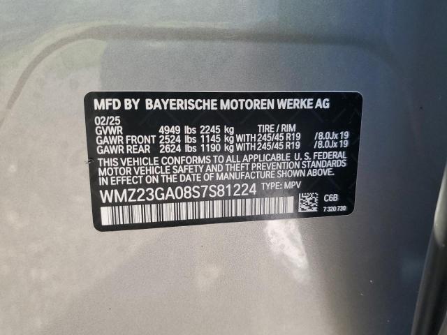 2025 MINI COUNTRYMAN WMZ23GA08S7S81224