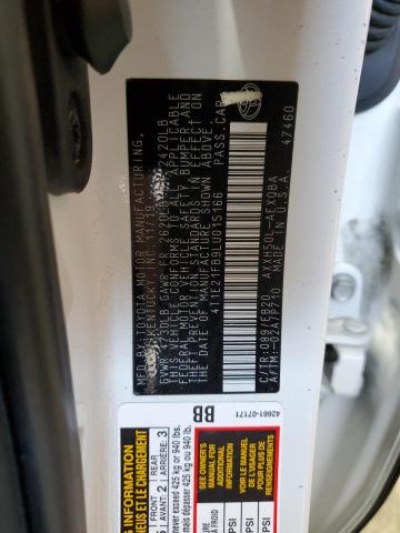 2020 TOYOTA AVALON XSE 4T1E21FB9LU015166