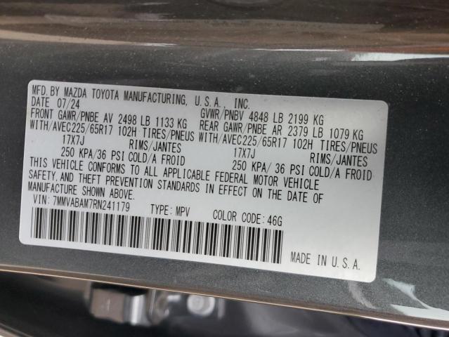 2024 MAZDA CX-50 SELE 7MMVABAM7RN241179