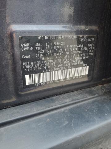 2013 SUBARU OUTBACK 2. - 4S4BRBAC6D3243945