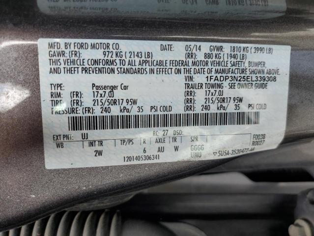 2014 FORD FOCUS TITA #3293348423