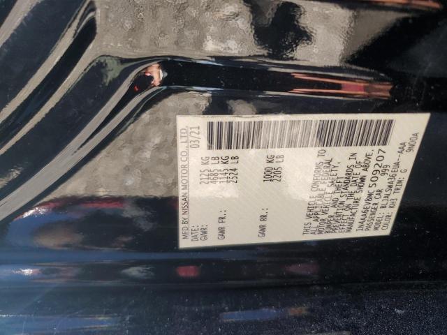 2021 NISSAN MAXIMA SR 1N4AA6EV8MC509207
