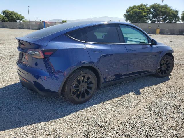 TESLA MODEL Y 2021 blue  electric 5YJYGDEE6MF152947 photo #4
