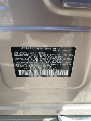 2015 SUBARU FORESTER 2 JF2SJABC5FH588220