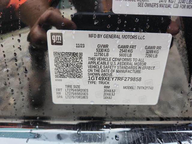 2024 GMC SIERRA K25 1GT49XEY7RF279858