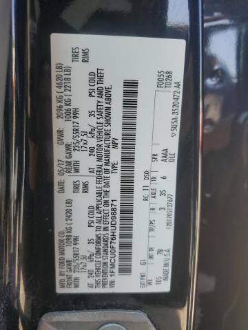 2017 FORD ESCAPE S 1FMCU0F76HUD98871