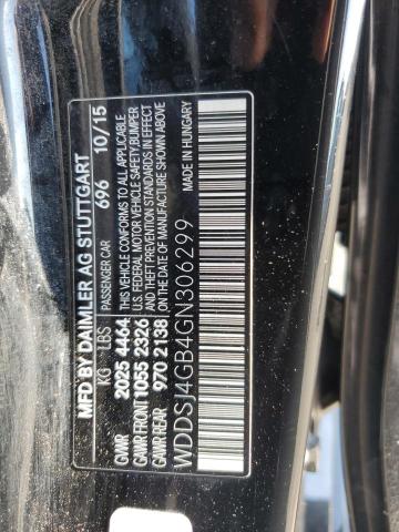 2016 MERCEDES-BENZ CLA 250 4M WDDSJ4GB4GN306299