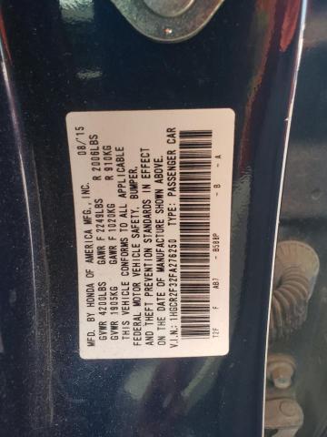2015 HONDA ACCORD LX 1HGCR2F32FA276250