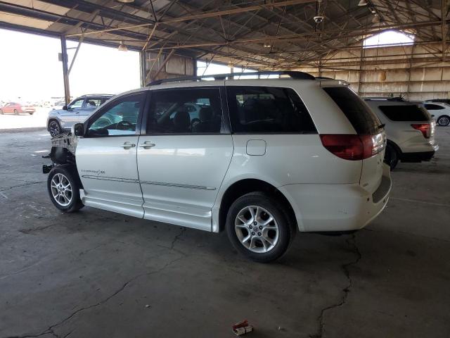 TOYOTA SIENNA XLE 2004 white  gas 5TDZA22C54S194552 photo #3