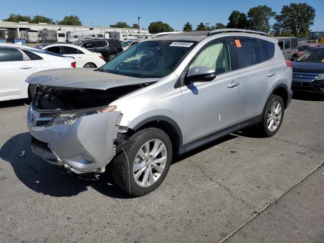 TOYOTA RAV4 LIMIT 2015 silver 4dr spor gas JTMDFREV3FJ038172 photo #1