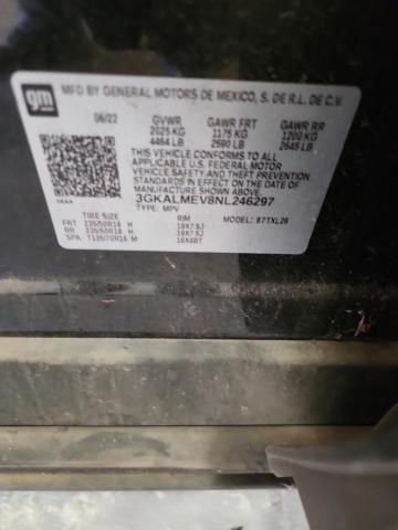 2022 GMC TERRAIN SL 3GKALMEV8NL246297