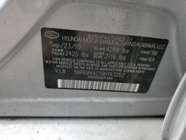2011 HYUNDAI SONATA GLS - 5NPEB4AC1BH163262