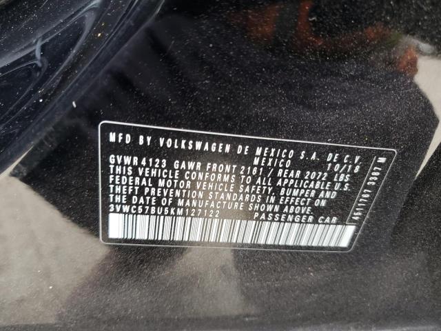 2019 VOLKSWAGEN JETTA S - 3VWC57BU5KM127122