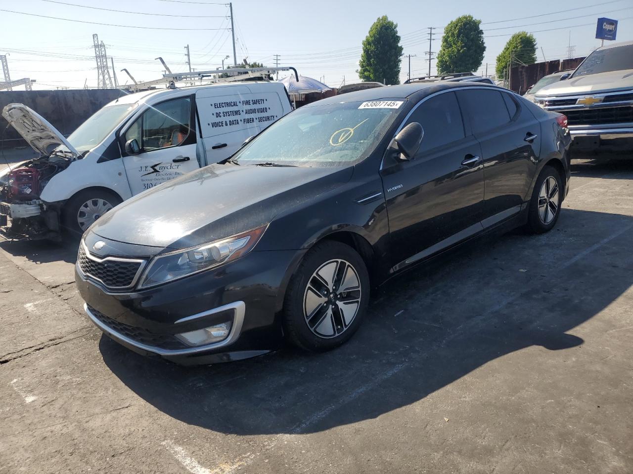 Lot #3311726244 2013 KIA OPTIMA HYB