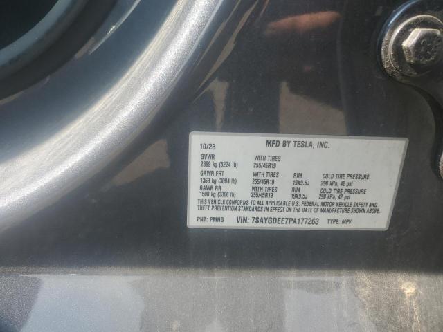 2023 TESLA MODEL Y 7SAYGDEE7PA177263