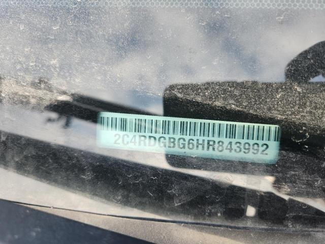 2017 DODGE GRAND CARA - 2C4RDGBG6HR843992