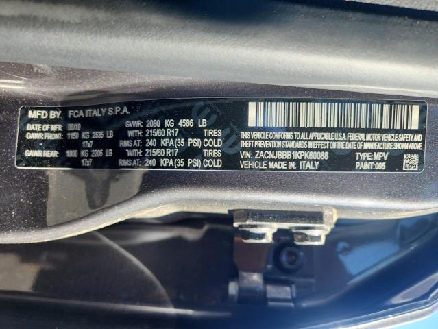 2019 JEEP RENEGADE L - ZACNJBBB1KPK60088